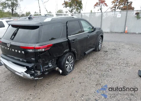 2025 Nissan Pathfinder Sl 4Wd z USA, uszkodzony, nr VIN 5N1DR3CC0SC240371